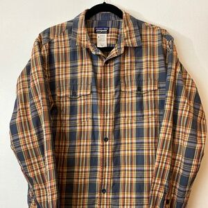 Patagonia Organic Cotton Plaid Shirt Medium
